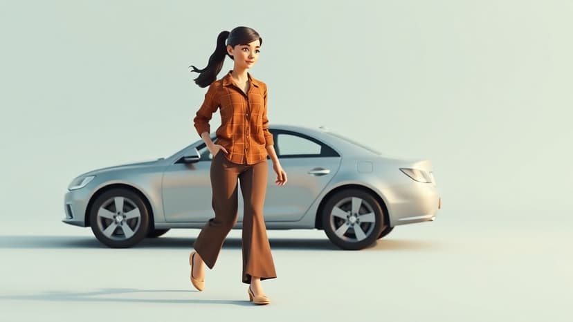 Aussie Model Lara Worthington Rocks 'Old Man Chic' Look in Sydney Stroll