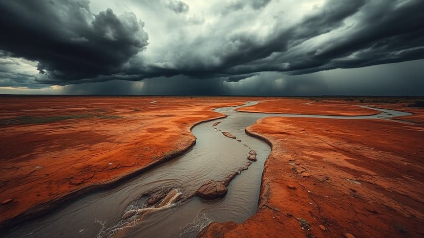 Australia's East Coast Drenched: Flood, Shark Warnings Issued