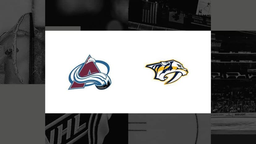 Avalanche vs. Predators: Top Teams Clash Tonight!