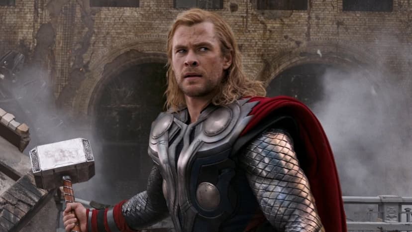 Avengers Stars Poked Fun at Thor's Mjolnir Prop