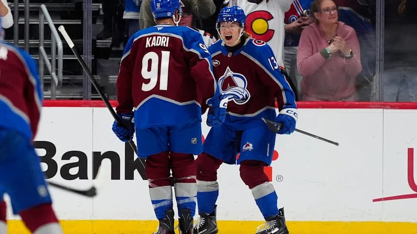 Avs Rookie Hughes Shows Impressive NHL Adaption