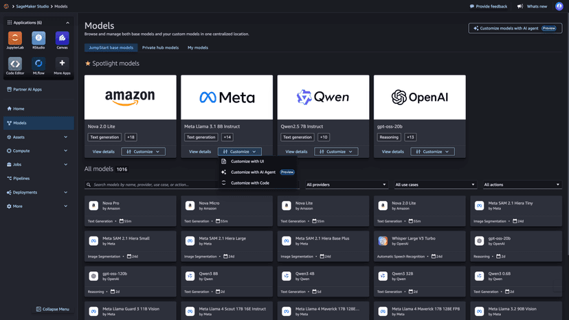 AWS Unlocks Custom AI Models for Enterprises