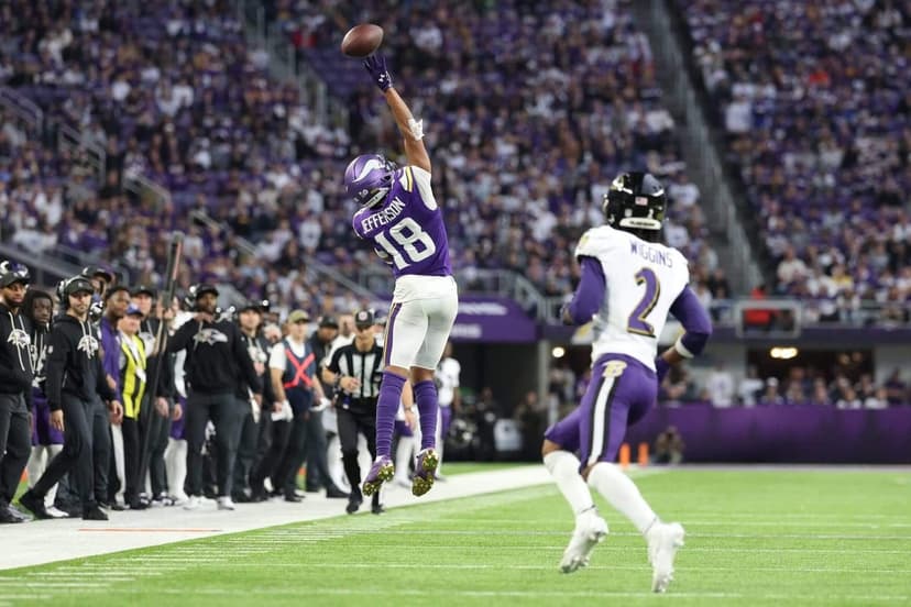 Vikings Star Jefferson Struggles in Rare Off-Game
