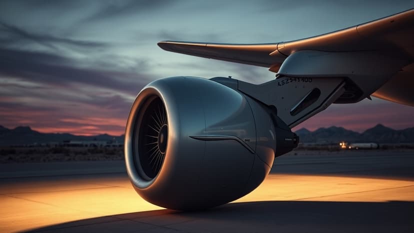 Sparks Fly as BA Flight Loses Wheel Over Vegas