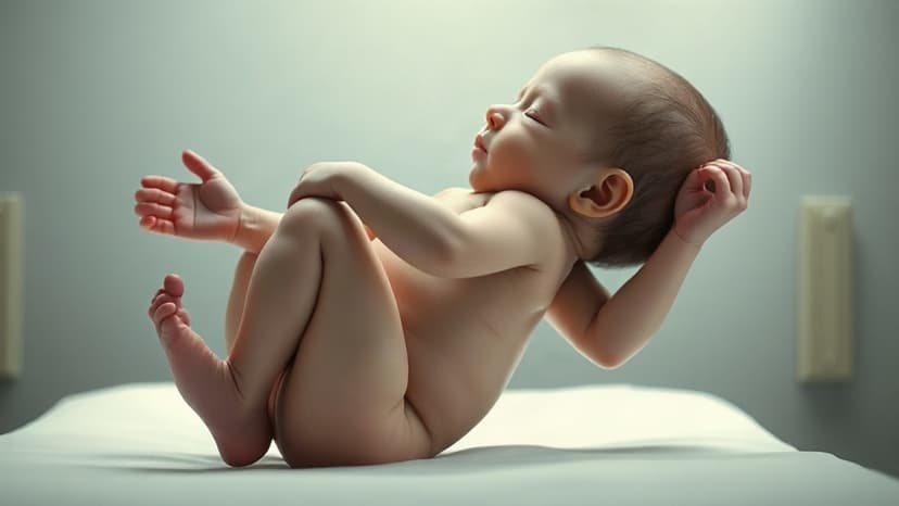 Miracle Baby Born with Four Arms and Four Legs in India