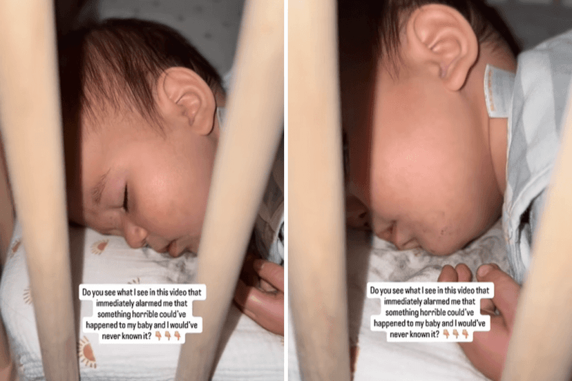 Mom Finds Choking Hazard in Baby's Crib