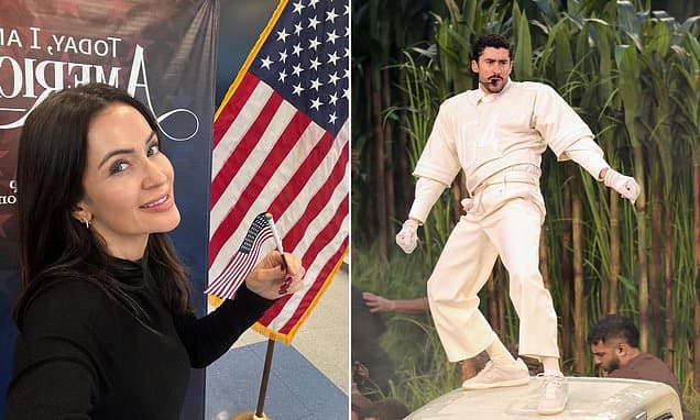 Ex-Fiancée Calls Super Bowl Halftime 'Un-American'