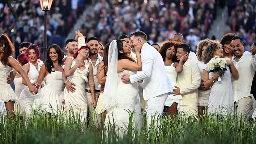 Bad Bunny Hosts Real Wedding Live at Super Bowl LX Halftime