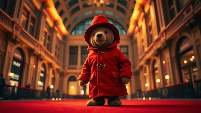 Paddington Crashes Bafta Awards in Duffle Coat