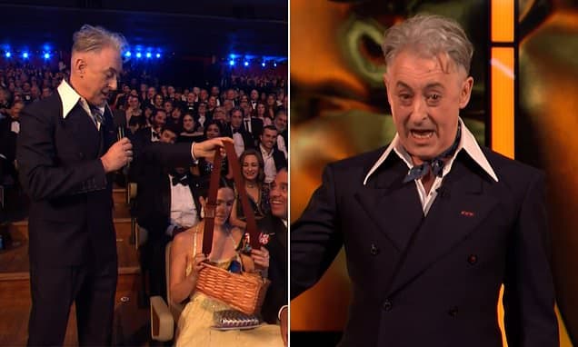 BAFTAs Host's Monologue Falls Flat With Viewers