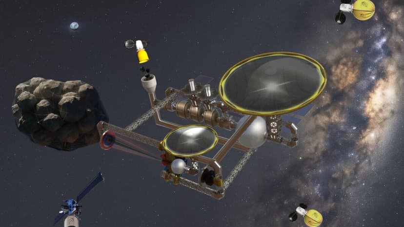 Space Bag Asteroid Heist: Mining Near Earth?