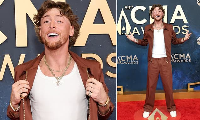 Bailey Zimmerman's Smile Transformation Stuns at CMAs