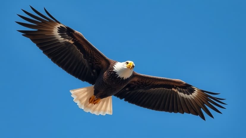 Eagle Soars Free After Fence Entanglement Rescue