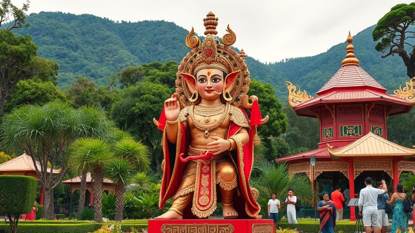 Record Crowds Flock to Bedugul Botanical Garden