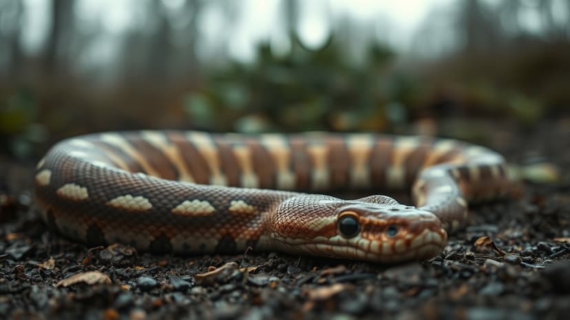 Ball Python Found Dead in Woodland After Abandonment