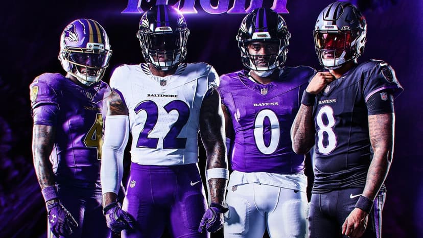 Ravens Unveil Radical New Uniforms After 27 Years