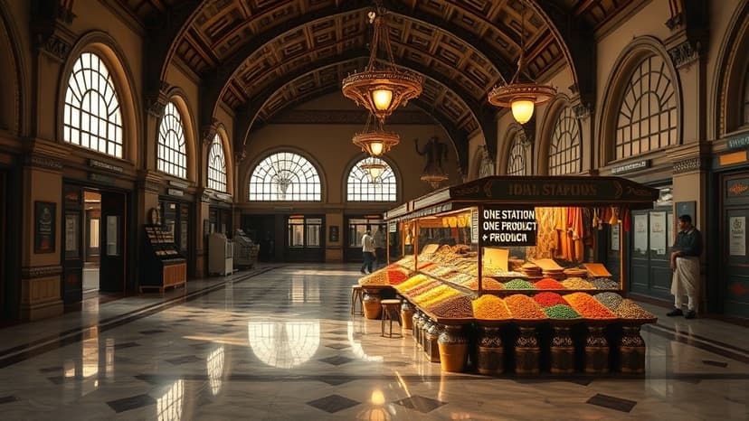 Railway Official Inspects Banaras Station Amenities