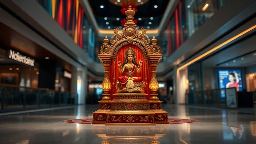 Bangkok Mall Shrine: Young Thais Seek Love Blessings