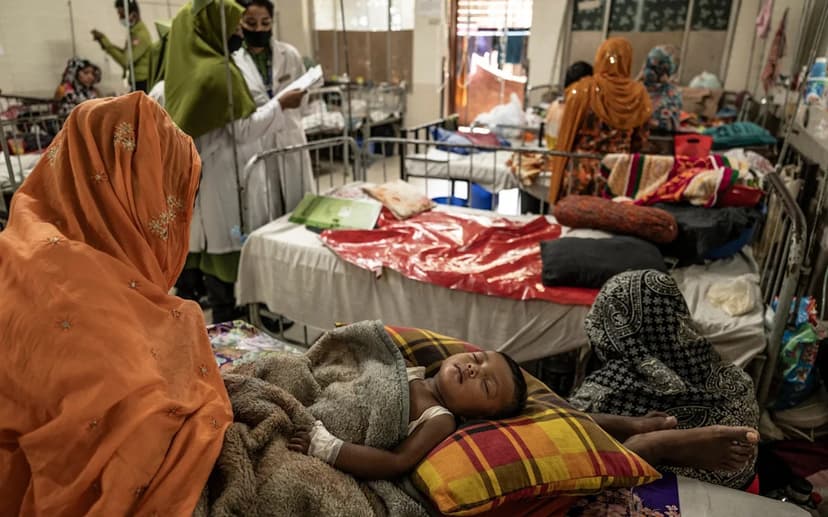 Bangladesh Battles Dengue Amidst Overwhelmed Measles Crisis