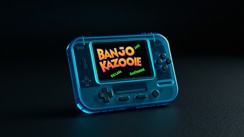 Rare classics return: Banjo-Kazooie handheld revealed