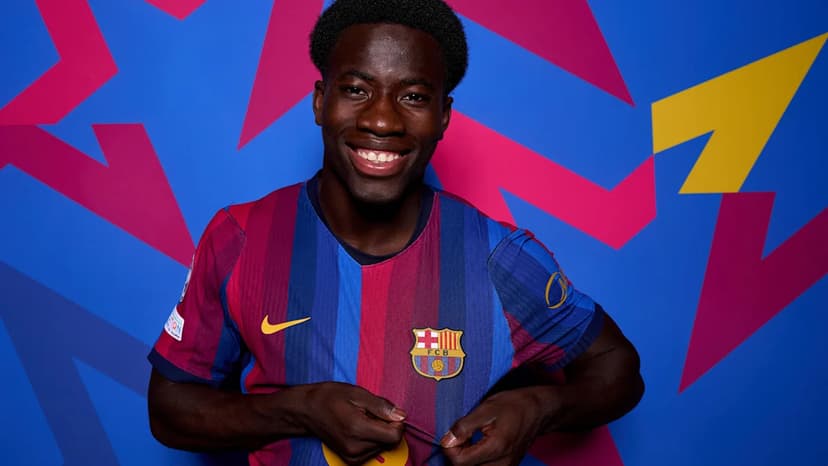 Youngster Tunkara Joins Barca First Team Amidst Injury Crisis