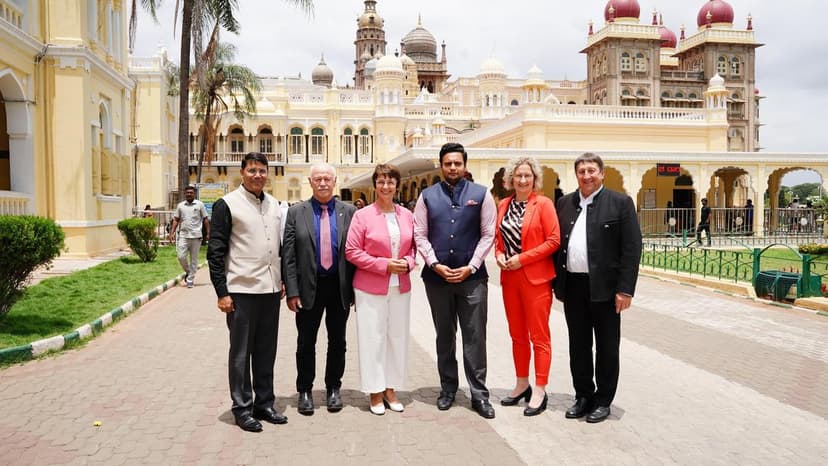 Bavaria Explores Green Ties with India's Mysuru