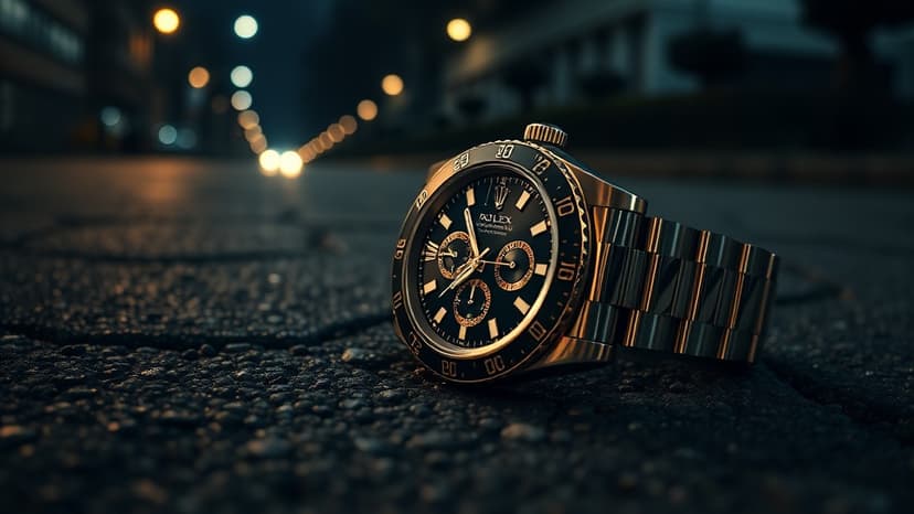 BBC Presenter's Rolex Snatched in London Gang Robbery