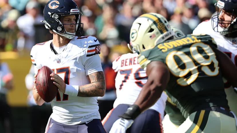 Bagent Benched: Bears' QB Woes Continue vs. Packers