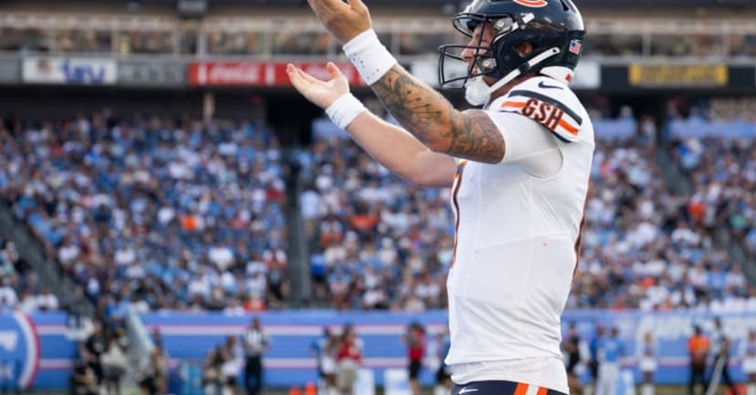 Bagent to Start at QB for Bears vs. Jets