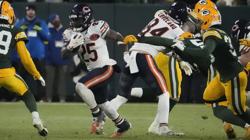 Rookie RB's Toughness Powers Bears' Ground Game