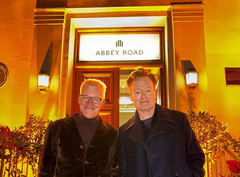 Conan O'Brien Joins Tom Holland for Deep Dive into The Beatles