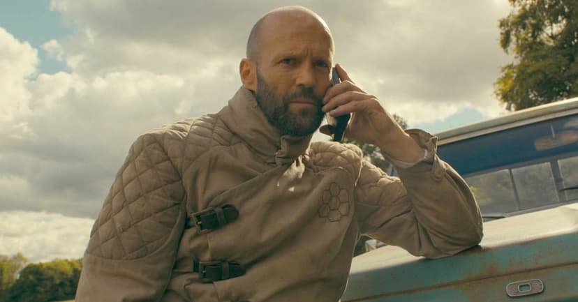 Statham's Beekeeper Stings Global Charts