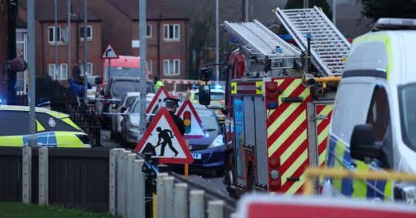 Major Incident: Leg Injuries, Police Swarm Belfield