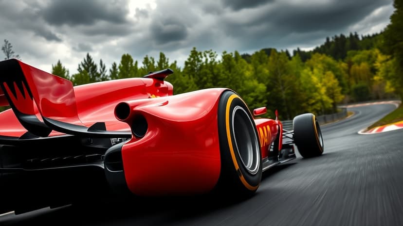 Ferrari Qualifies Fourth for Belgian GP