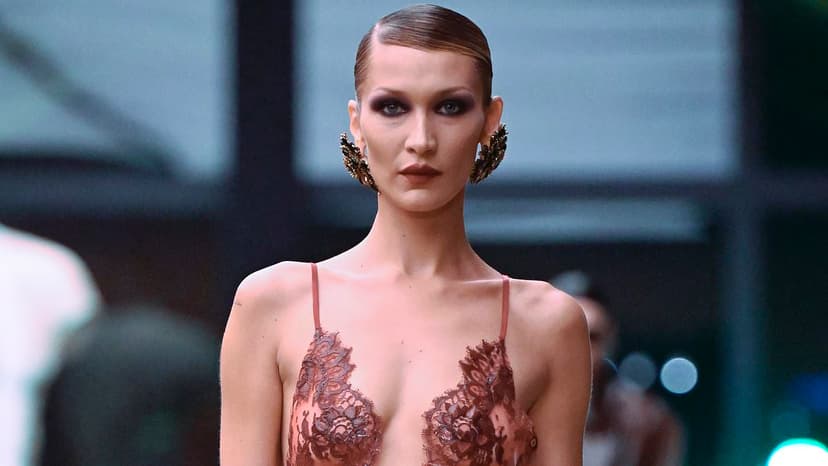 Bella Hadid's Stunning Saint Laurent Comeback