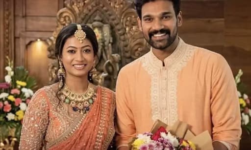 Telugu Star Sai Sreenivas Celebrates Pre-Engagement