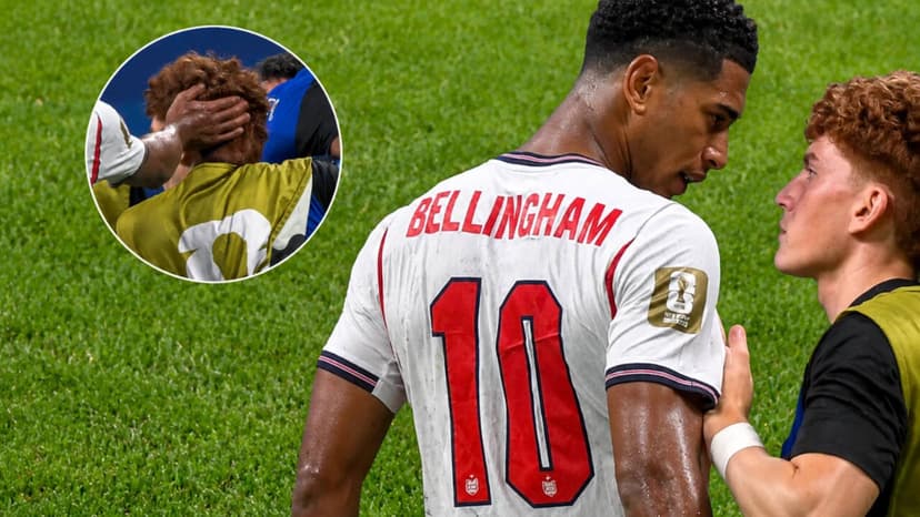 Bellingham's Post-Match 'Slap' Sparks Viral Debate