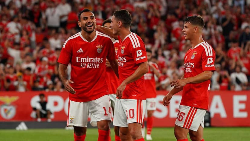 Benfica Holds Strong Lead Over AGF in Europa League Playoff