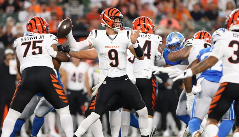 Bengals Starters Bench: No Preseason Play for Burrow & Co.
