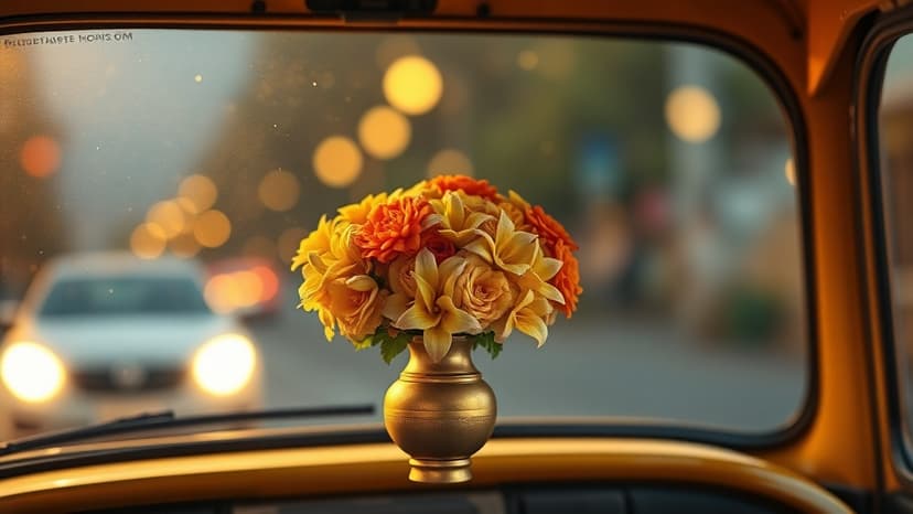 Bengaluru Driver's Floral Tribute to Late Wife Moves Millions