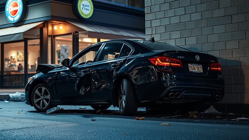 Bengaluru Car Leaps Divider, Crashes Into Restaurant