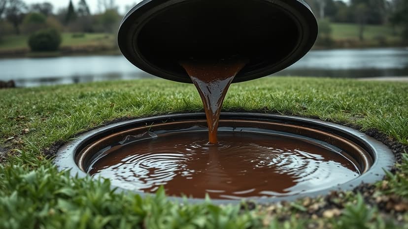 Sewage Surges into Gardens: Village Choked by Flooding