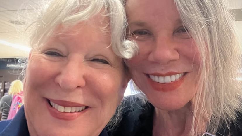 Beaches Reunion: Midler & Hershey Meet After 38 Years