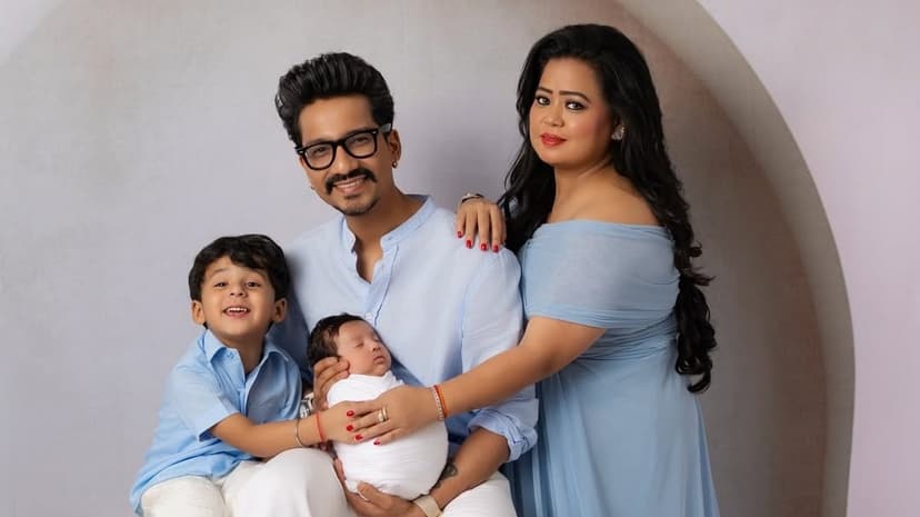 Bharti Singh & Haarsh Reveal Baby Kaju's Face!