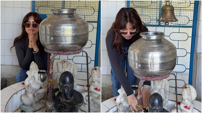 Bhumi Pednekar's Temple Visit Sparks Online Debate Over Sunglasses