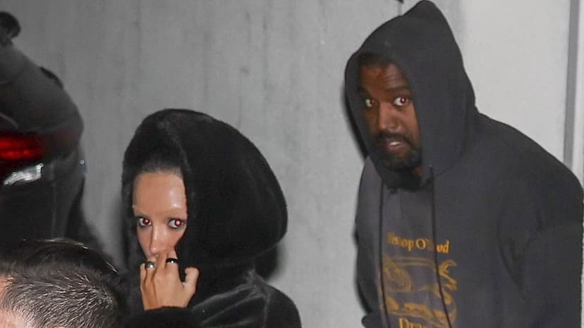 Bianca Censori's Blonde Eyebrows Turn Heads in LA