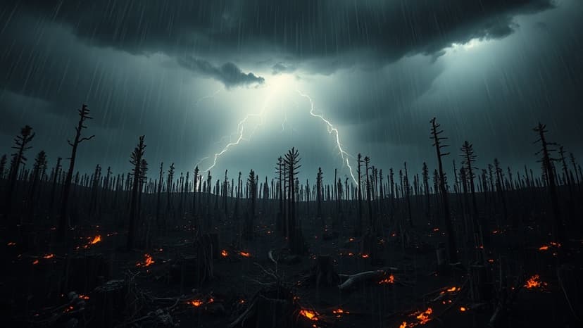 Rain Aids Big Cypress Wildfire Fight