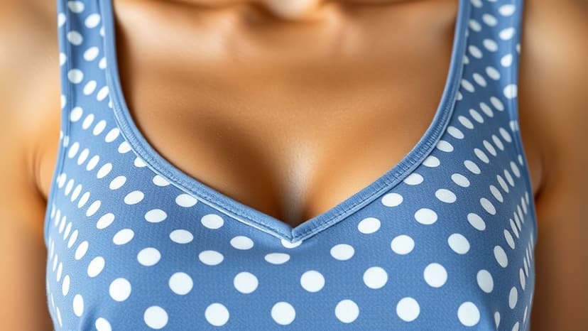 Billie Eilish Ditches Androgyny for Plunging Polka Dot Look