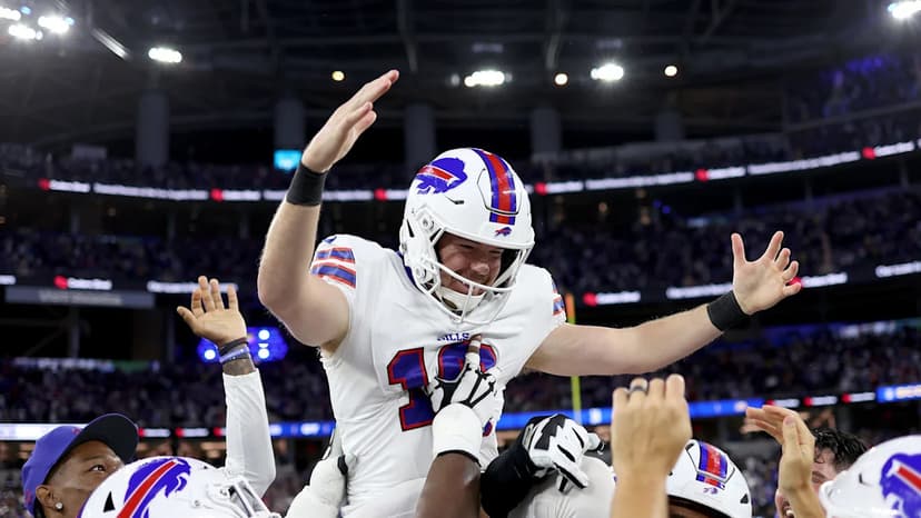 Bass Kicks Bills to Overtime Victory Over Rams
