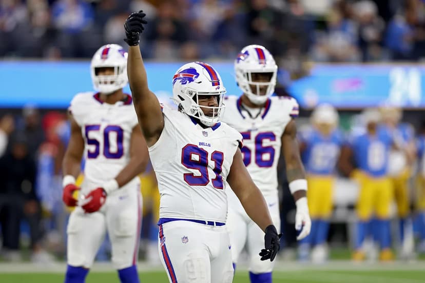 Bills' Oliver: 'Oops, Oops' Injury Sidelines Star DT